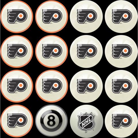 Philadelphia Flyers Billiard Ball Set